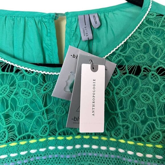 Anthropologie Blink London Sunshine Peasant Top Blouse Size Medium - Picture 7 of 16
